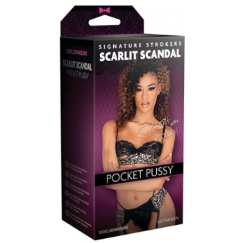 Signature Strokers Ultraskyn Pocket Pussy - Scarlit Scandal